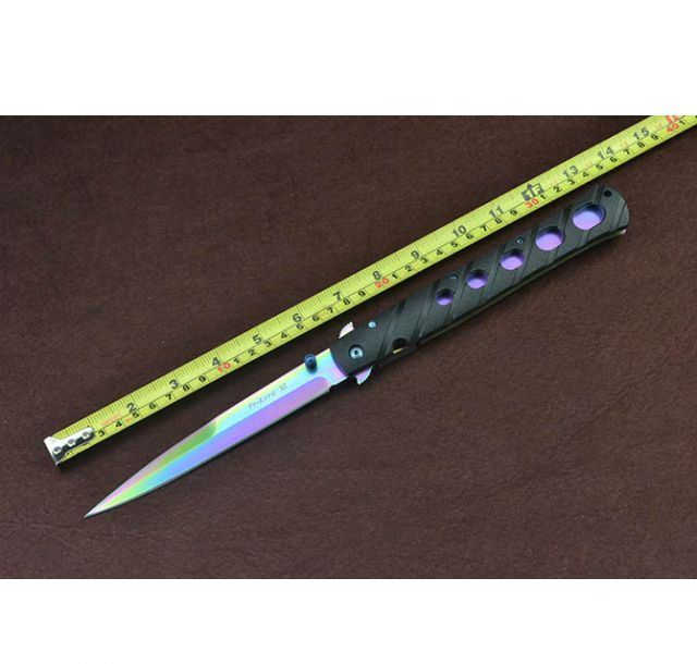 Cold Steel 6英寸刃Ti-Lite 26sxp战术折刀(彩钛)
