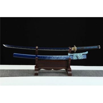 烤蓝菊武士刀